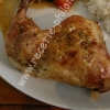 Cuisses de poulet grillées au four