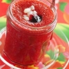Gaspacho de Gelée de Cerises et fraises fraîches