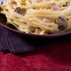 Spaghettis aux champignons de Paris et jambon blanc Idée Cuisine ...
