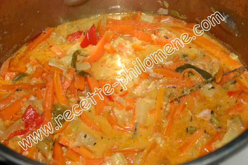 Photo de la recette : Curry de légumes à la thaïlandaise