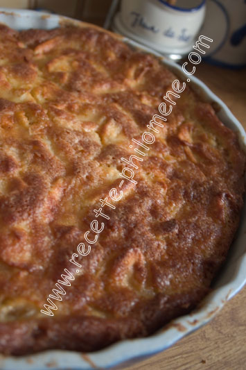 Photo de la recette : Gâteau caramélisé aux pommes