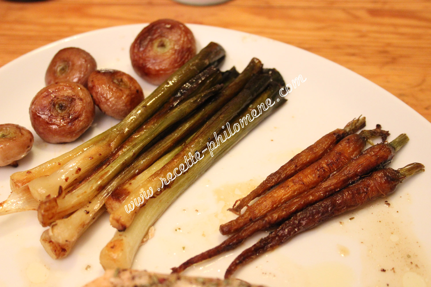 Photo de la recette : Minis légumes confits