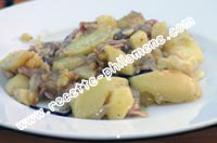 Photo de la recette : Pommes de terres aux oignons