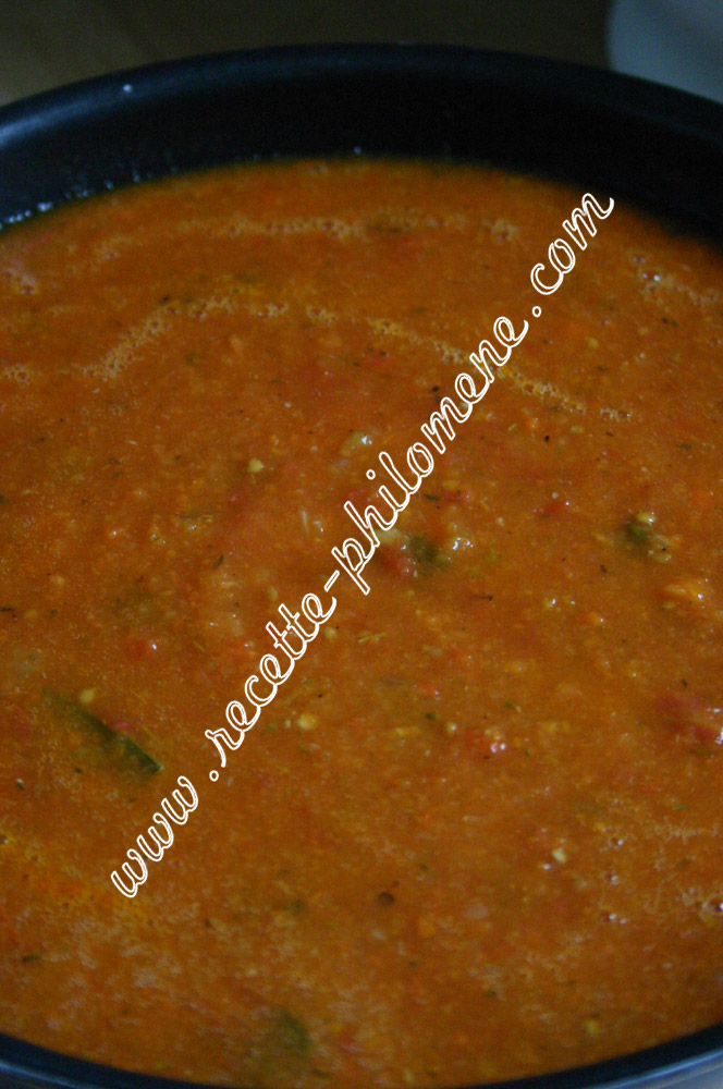 Photo de la recette : Sauce tomates aux herbes
