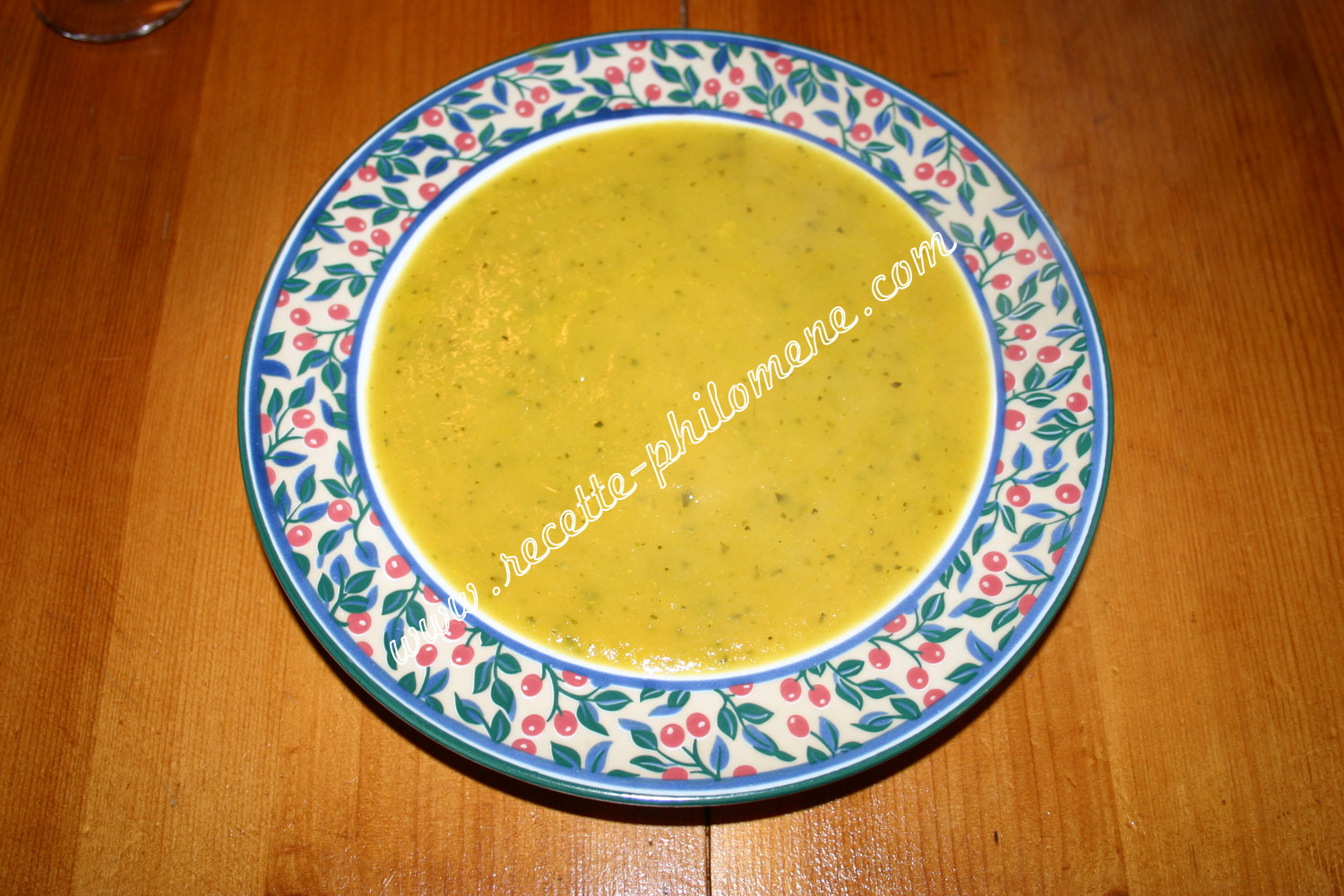 Photo de la recette : Soupe aux poireaux